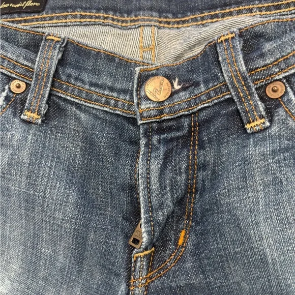 Citizens Of Humanity Dark Blue Ingrid Flare Jeans. Size 28 - Picture 4 of 13